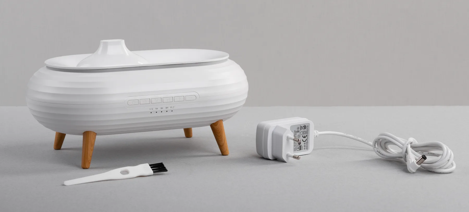 Увлажнитель воздуха "Smart Air" с bluetooth-колонкой, мелодиями и релаксирующими шумами, с подсветкой и ароматизатором, белый