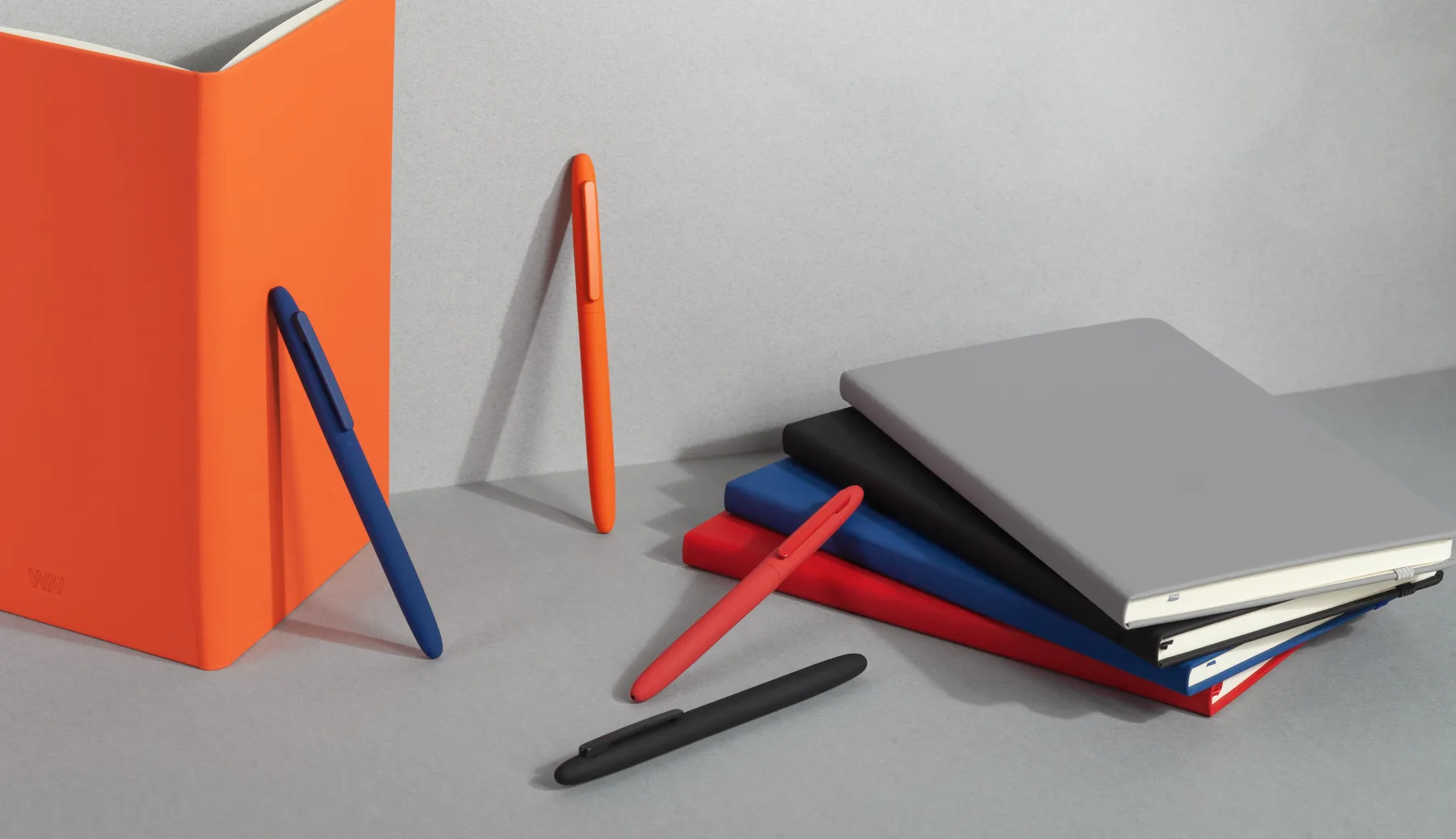 Ручка шариковая "Vega", покрытие soft touch, красный