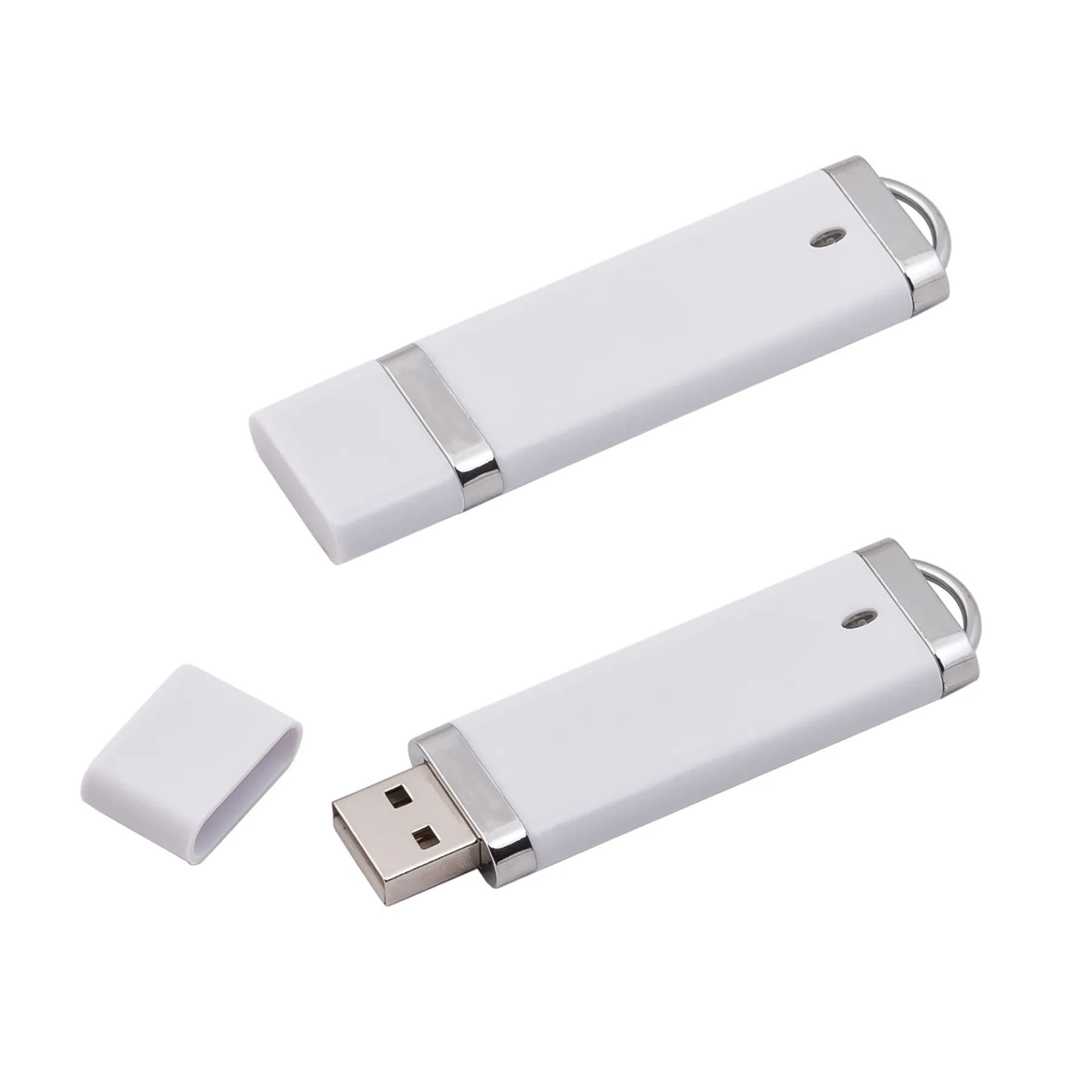 Флеш-карта USB 8GB "Абсолют", белый