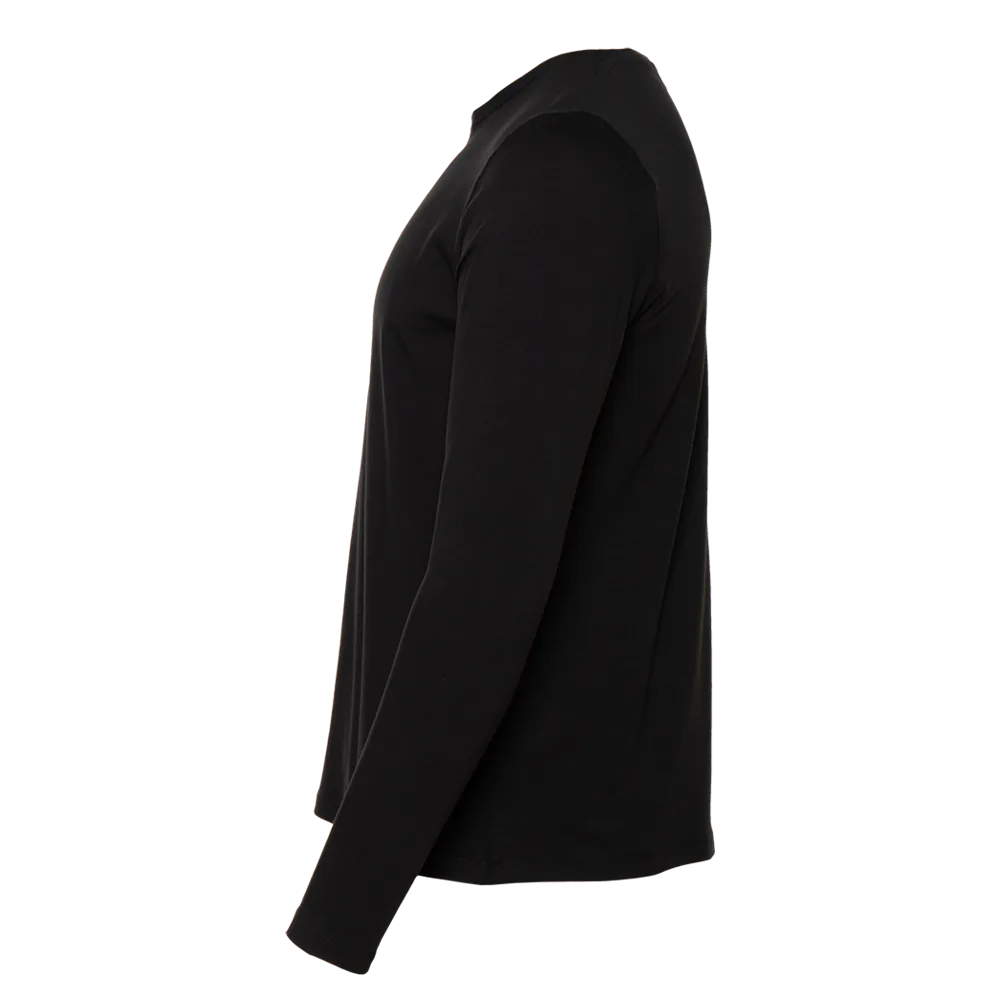 Лонгслив STAN хлопок/эластан 180, 35, Чёрный