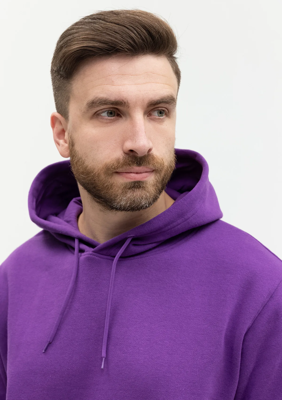 Худи унисекс STAN футер с начёсом 260, 20, Фиолетовый