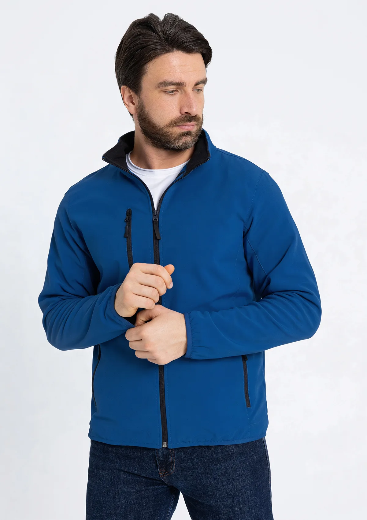 Куртка софтшелл softshell мужская STAN 275, 70N, Синий
