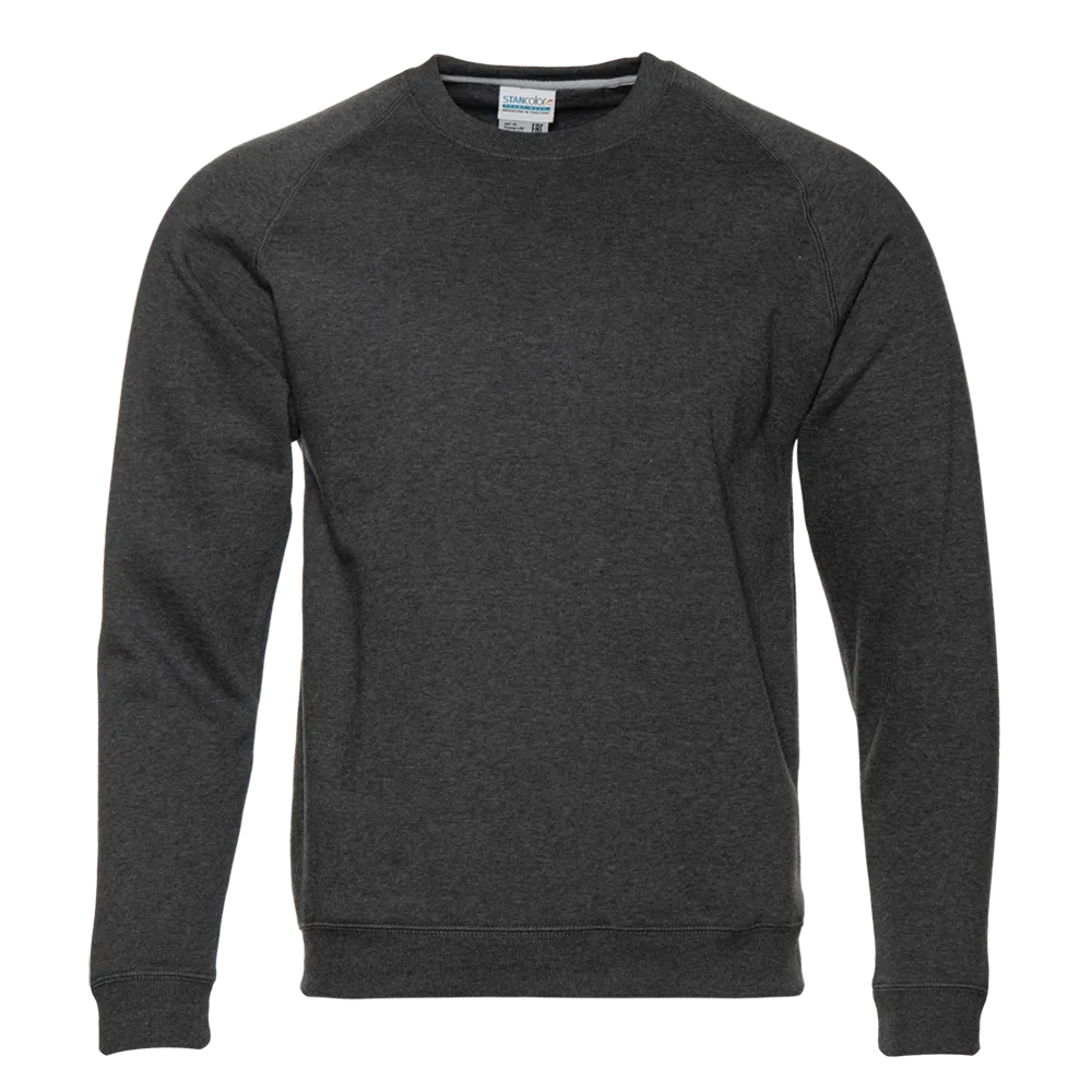 Свитшот унисекс STAN футер с начёсом 260, 53, Тёмный меланж