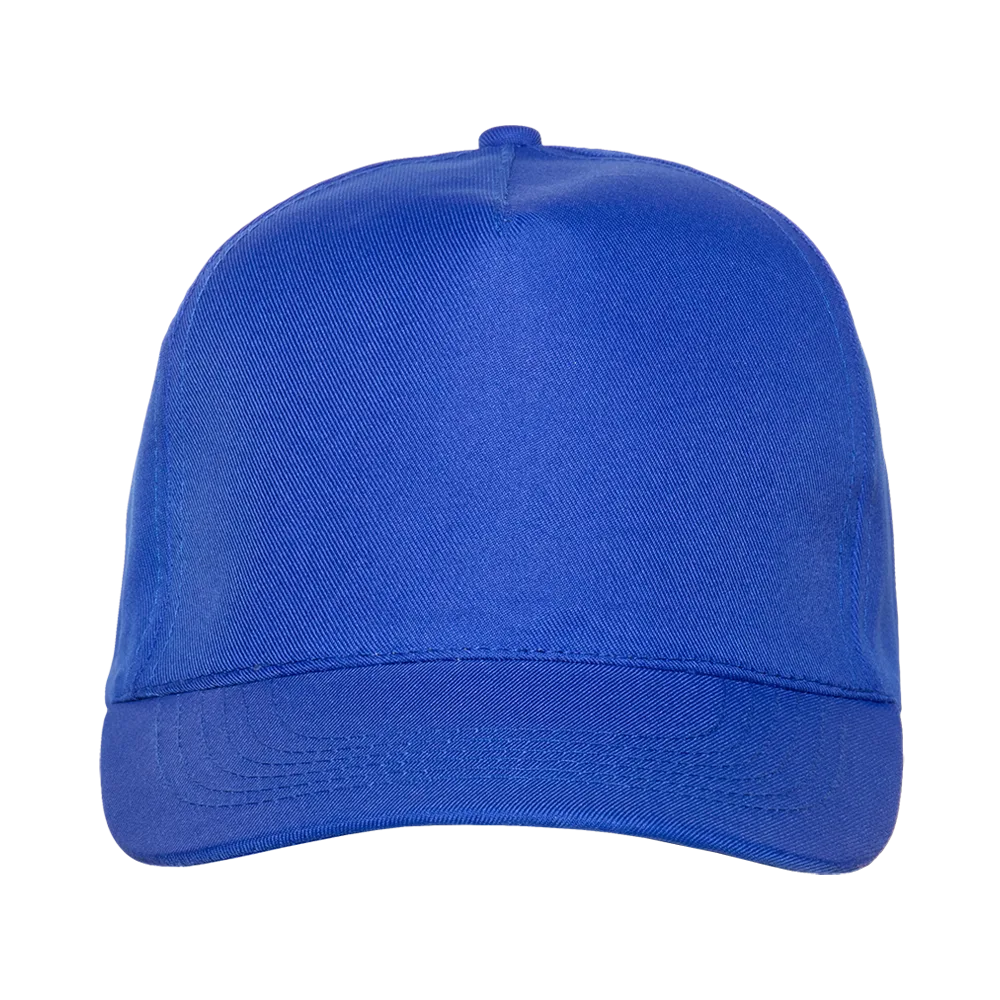 Бейсболка STAN 5 клиньев полиэстер 150, 10P, Синий