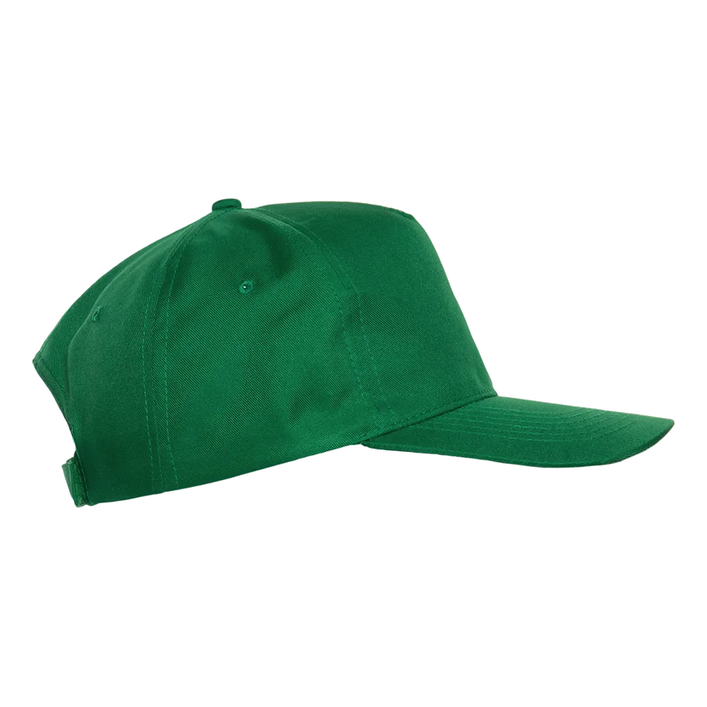 Бейсболка STAN 5 клиньев полиэстер 150, 10P, Зелёный
