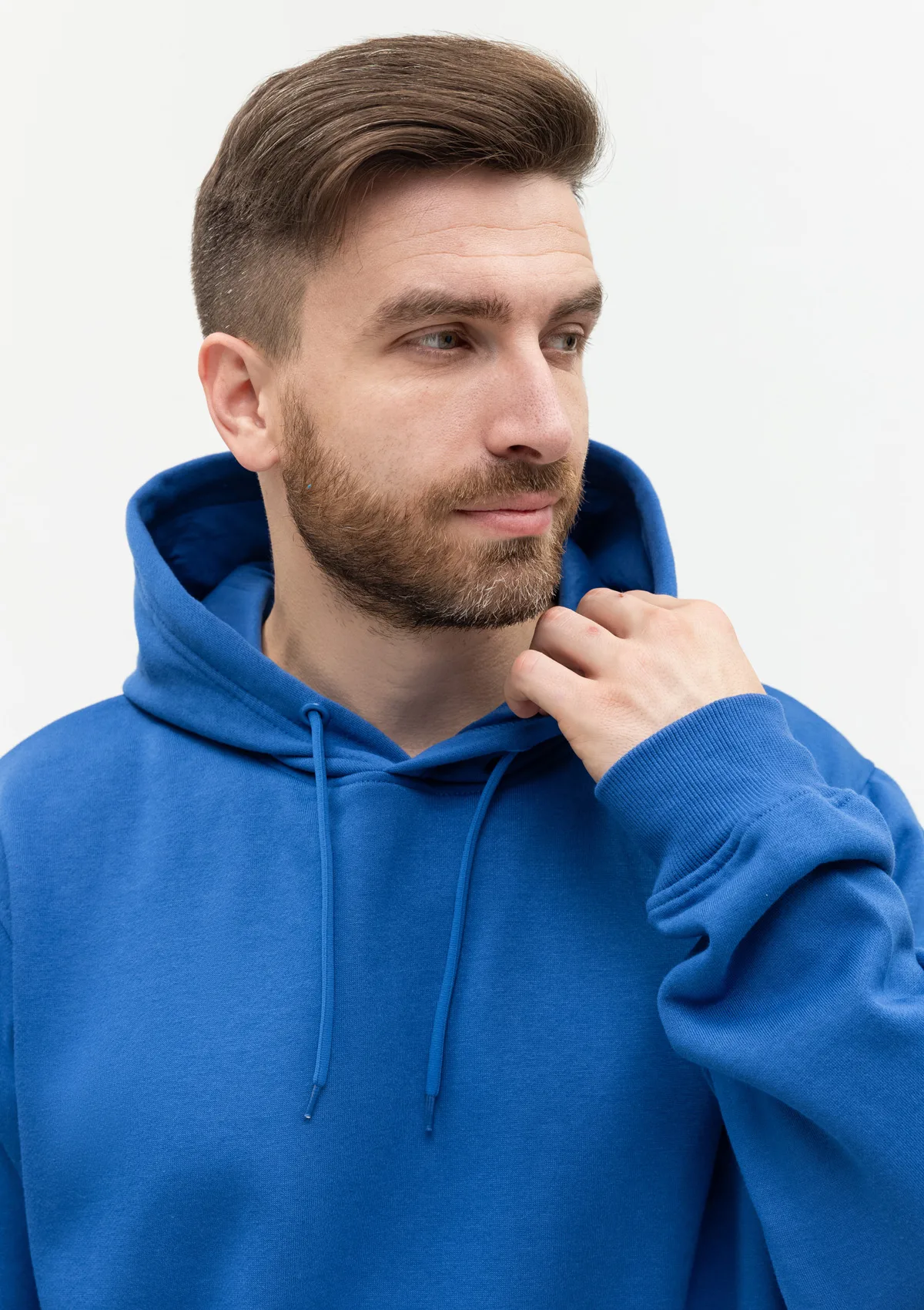 Худи унисекс STAN футер с начёсом 260, 20, Синий