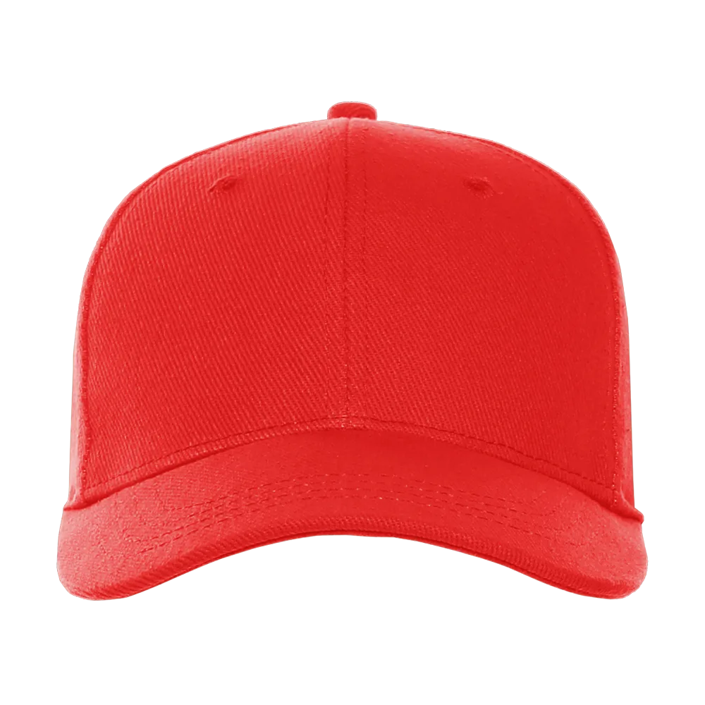 Бейсболка STAN 6 клиньев хлопок 330, 06, Красный