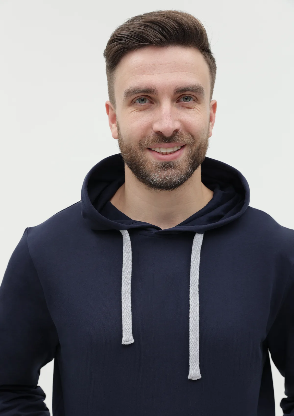 Худи унисекс STAN футер без начёса 260, 23, Тёмно-синий
