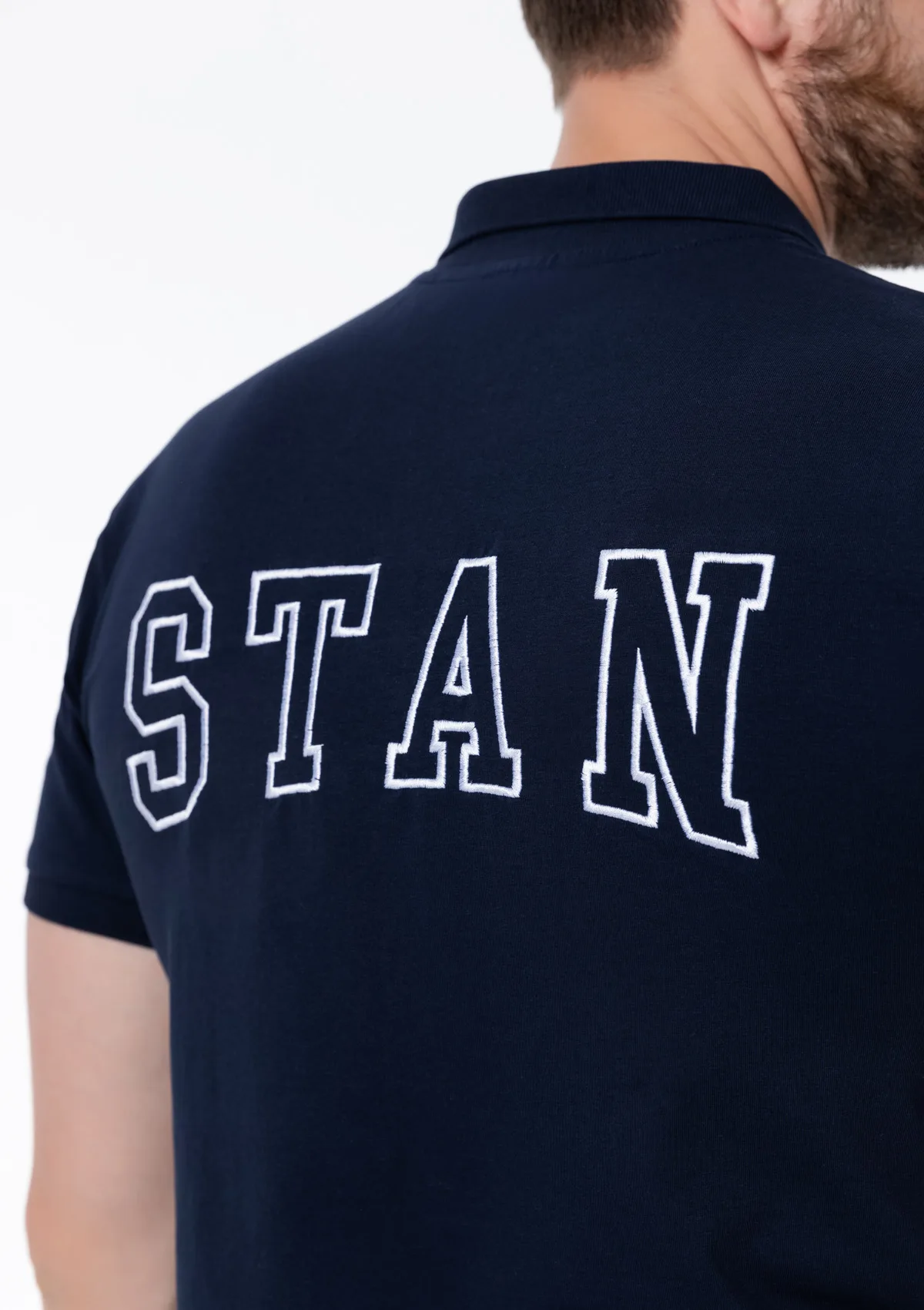 Рубашка поло унисекс STAN хлопок/эластан 200, 05, Тёмно-синий