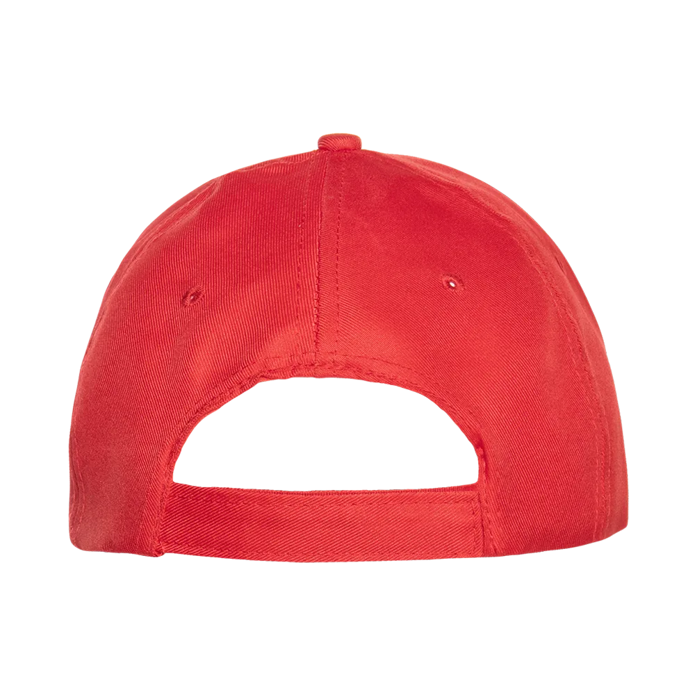 Бейсболка STAN 5 клиньев полиэстер 150, 10P, Красный