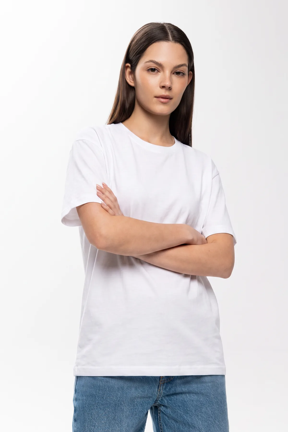 Футболка STAN, хлопок 160, 301, Белый