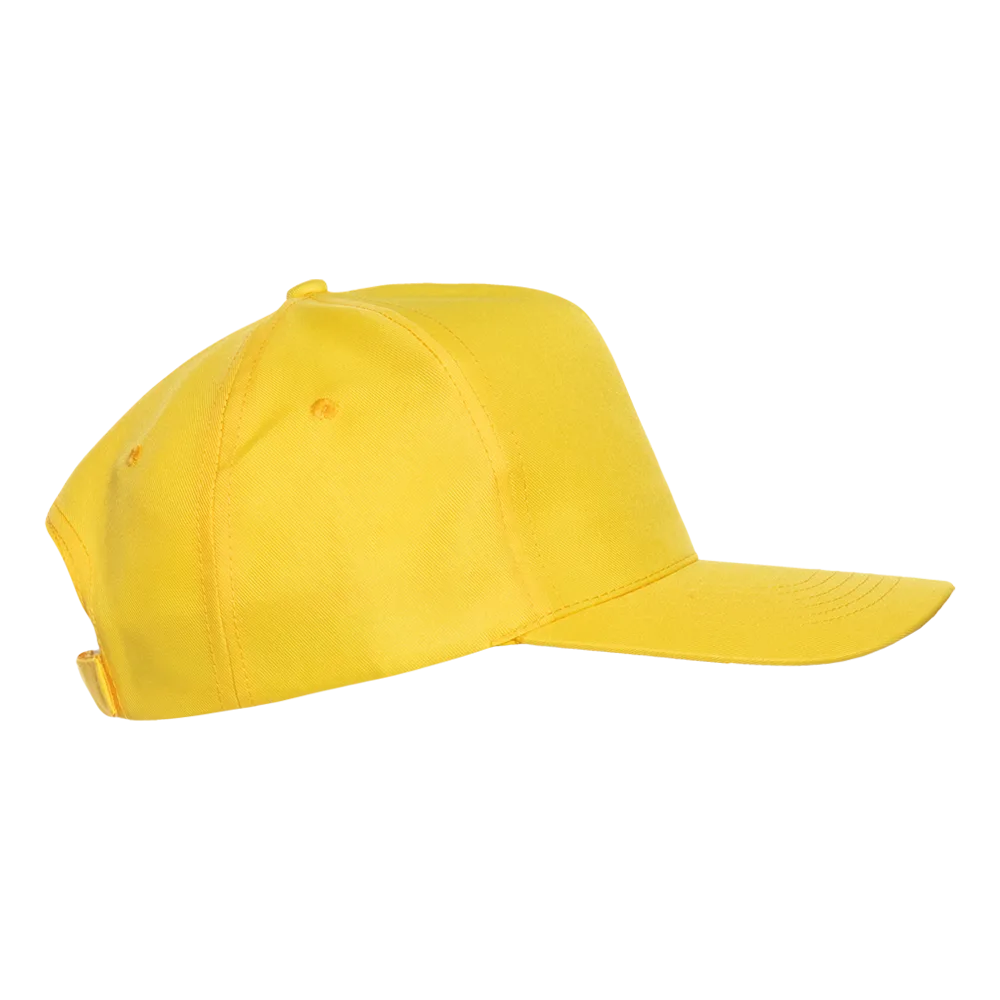 Бейсболка STAN 5 клиньев полиэстер 150, 10P, Жёлтый
