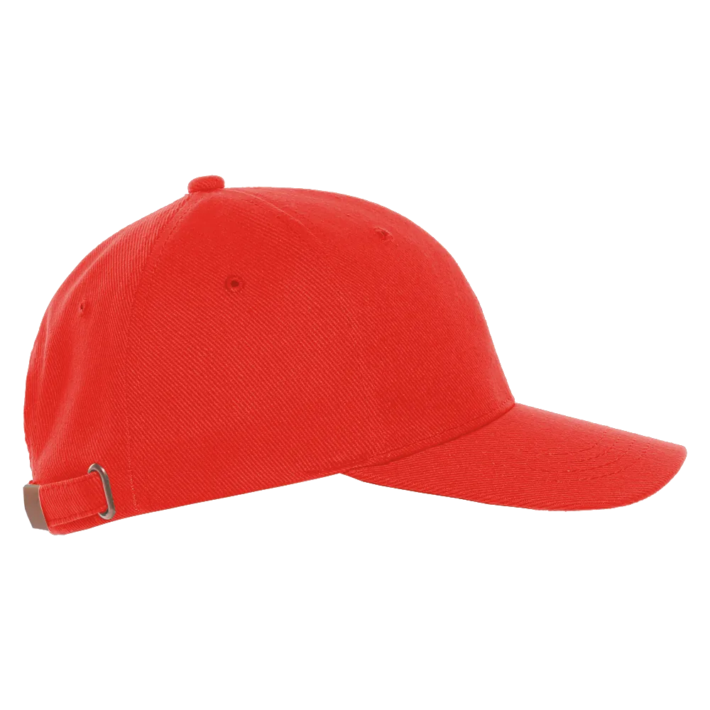 Бейсболка STAN 6 клиньев хлопок 330, 06, Красный