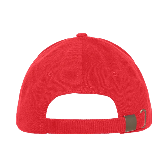 Бейсболка STAN 5 клиньев хлопок 280, 03, Красный